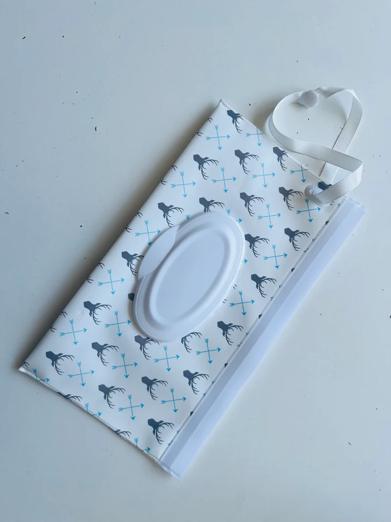 Porta salviette lavabili umidificate in plastica cervo