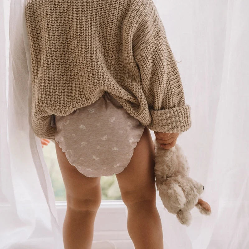 Modern cloth nappies - aio organico Rainbow - Oatmeal