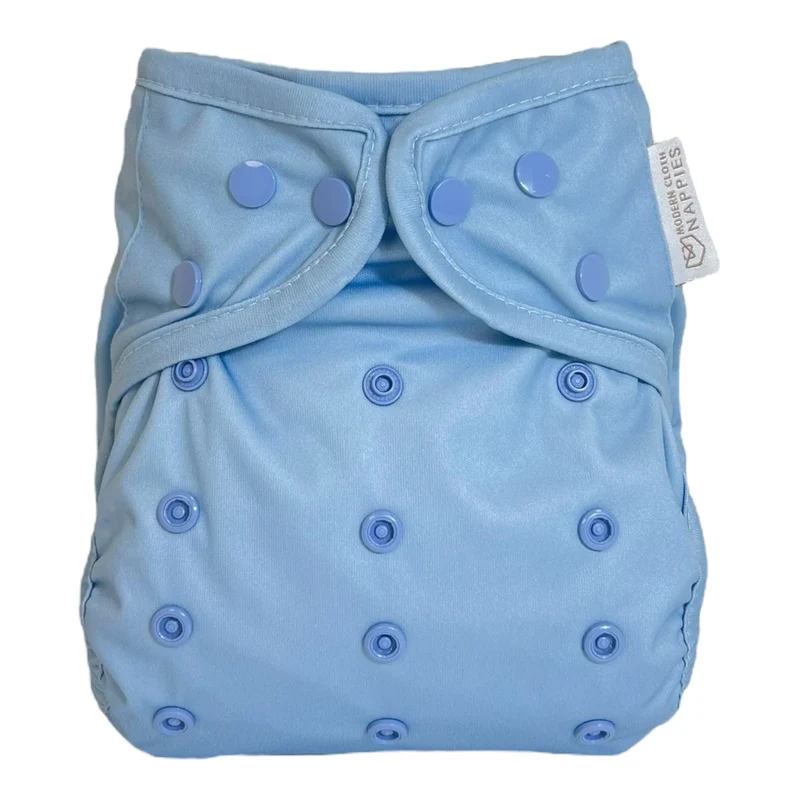 Modern cloth nappies - cover azzurro