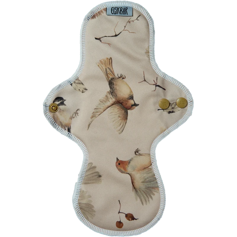 Elskbar - regular assorbente organico birds