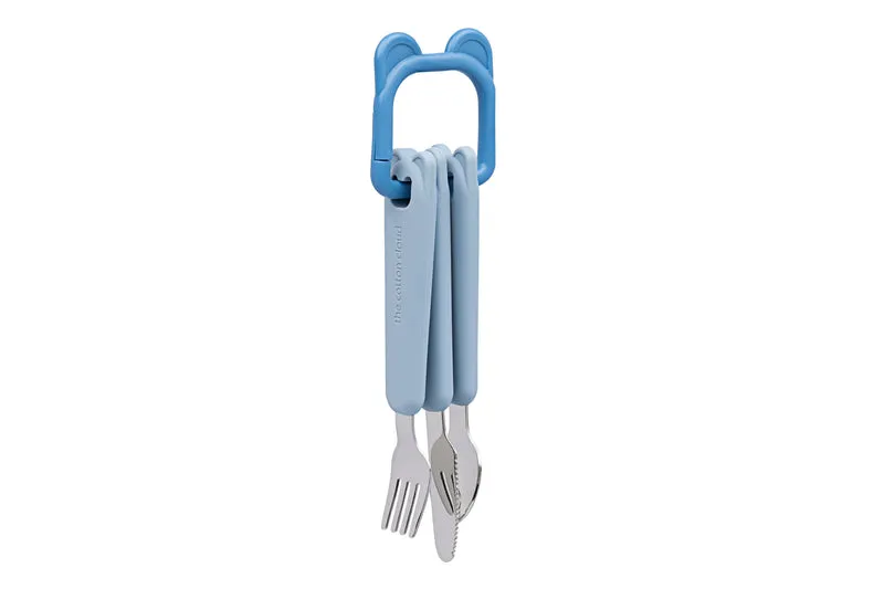 Besteckset mit Schlaufe Cobalt