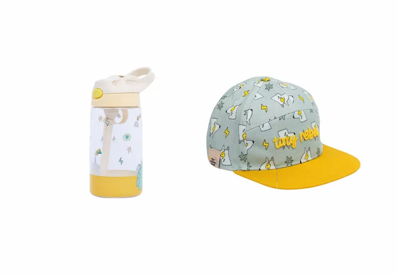 Cap & Trinkflasche Set FUNKY DOGS