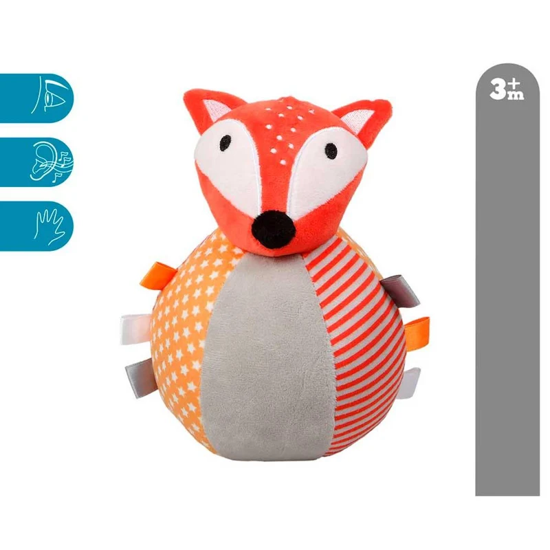 SONAGLIO CULLA NEONATO PELUCHE VOLPE