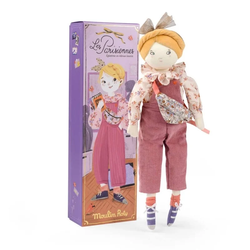 BAMBOLA IN TESSUTO CM 36 MADAMOISELLE EGLANTINE ED. LIMITATA - MOULIN ROTY