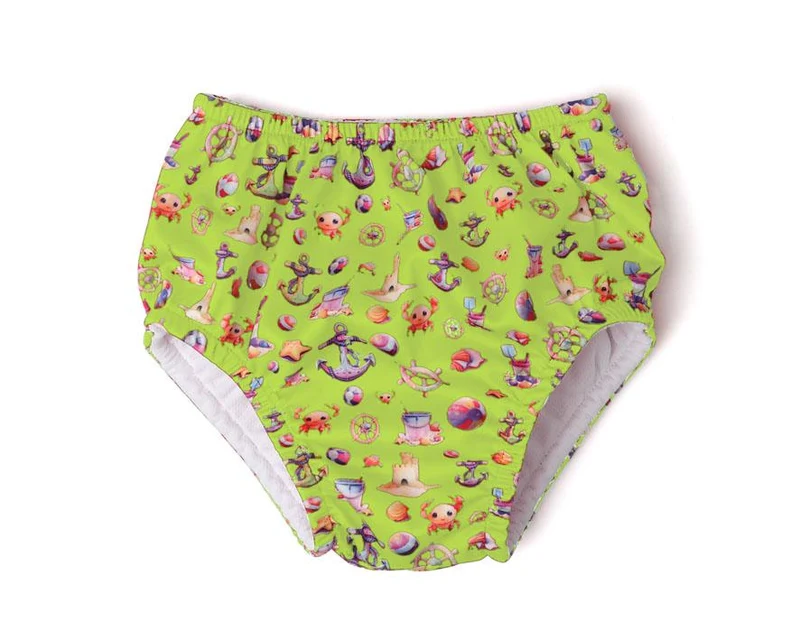 COSTUMINO CONTENITIVO NEONATO KIOKIDS - VERDE 6 M