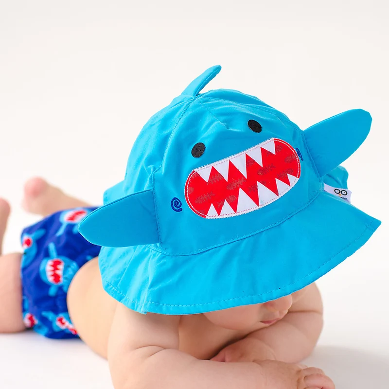 CAPPELLINO ESTIVO UPF 50 - ZOOCCHINI - SQUALO