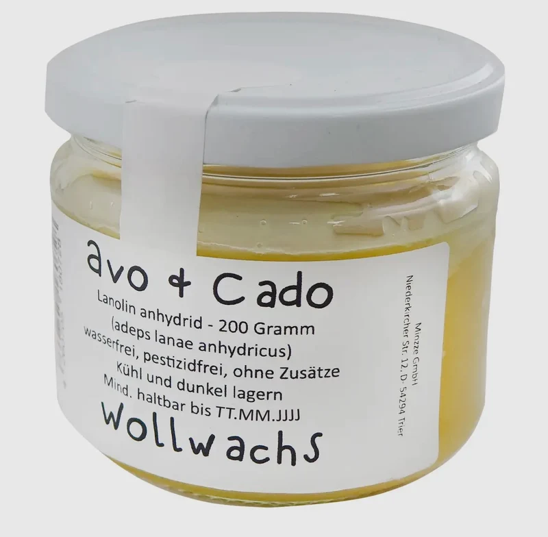 Avocado - lanolina naturale 100 gr
