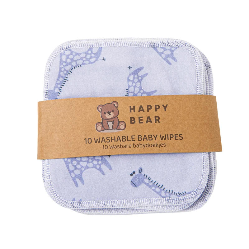 SALVIETTE LAVABILI PER NEONATI - BLUE GIRAFFE