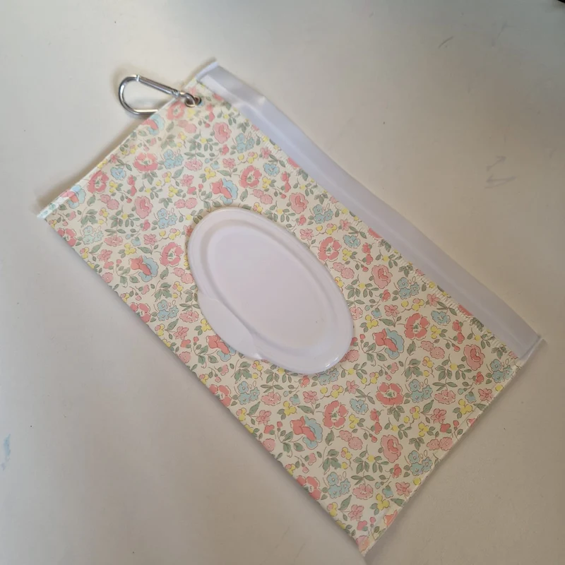 Porta salviette lavabili umidificate in plastica fiori
