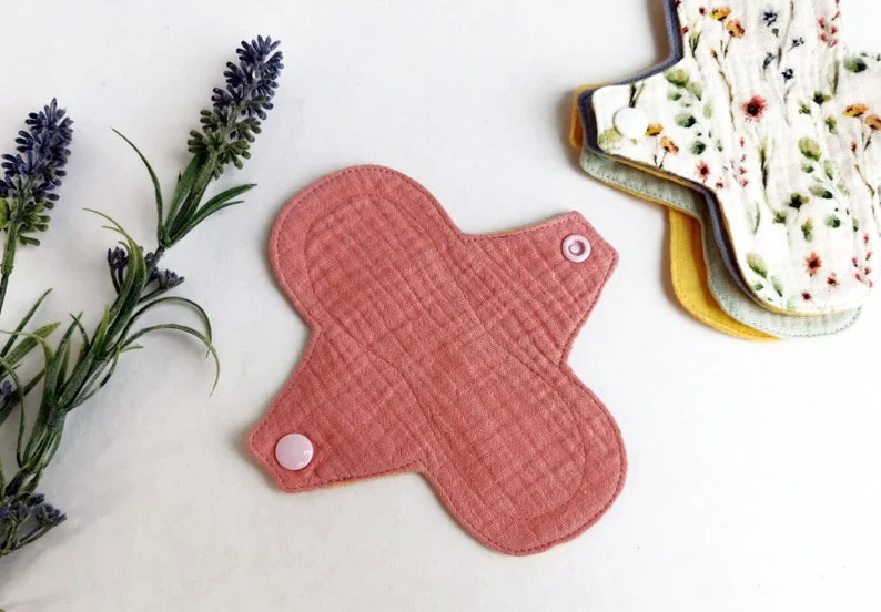 Bloom Pads - salvaslip in mussola organico lilla