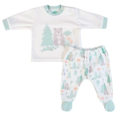 TUTINA NEONATO IN CINIGLIA 2 PEZZI - BEARS