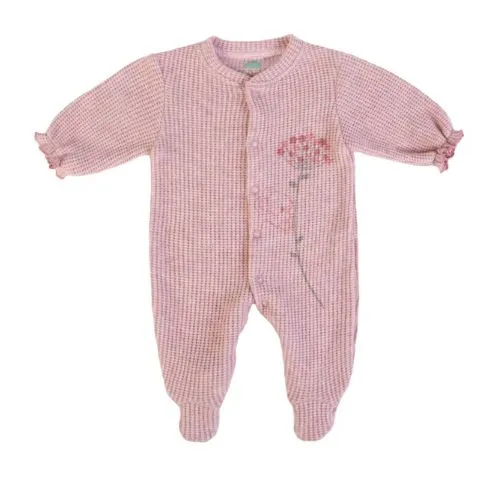 TUTINA NEONATA A MAGLIA - ROSA CIPRIA