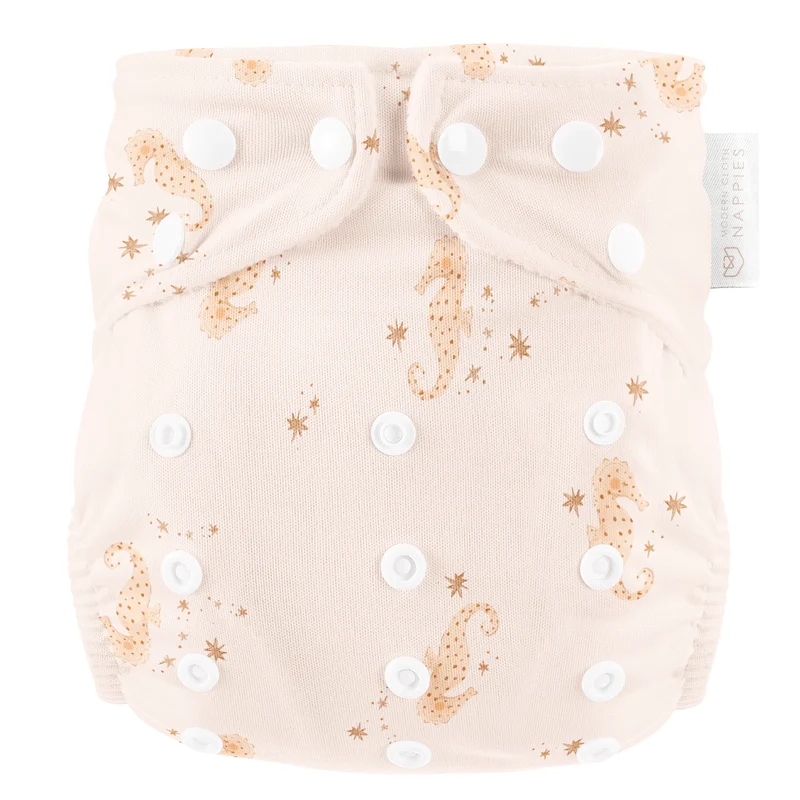 Modern cloth nappies - costume taglia unica cavalluccio marino