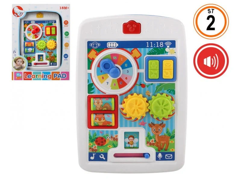 GIOCO MUSICALE BAMBINI CON LUCI E SUONI - IL MIO PRIMO TABLET