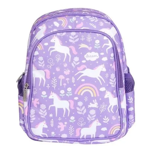 ZAINETTO ASILO GRANDE CON TASCA TERMICA - UNICORN DREAMS - A LITTLE LOVELY COMPANY