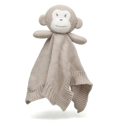 DOUDOU NEONATO IN COTONE SCIMMIA