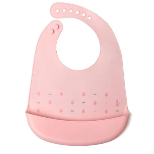 BAVAGLINO IN SILICONE CON TASCA - ROSA