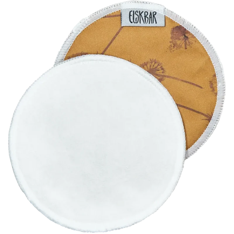 Elskbar - 2 coppette assorbilatte lavabili dente di leone