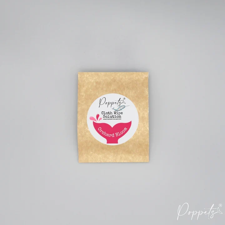 Poppets - 2 sapone profumatore per salviette lavabili orchard bloom