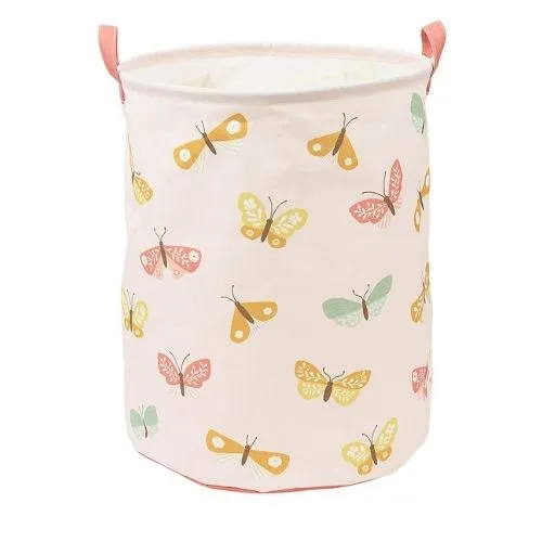 CONTENITORE PORTA GIOCHI FARFALLE - A LITTLE LOVELY COMPANY