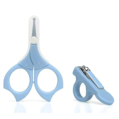 FORBICINE UNGHIE NEONATO PUNTA TONDA - SET MANICURE NEONATO