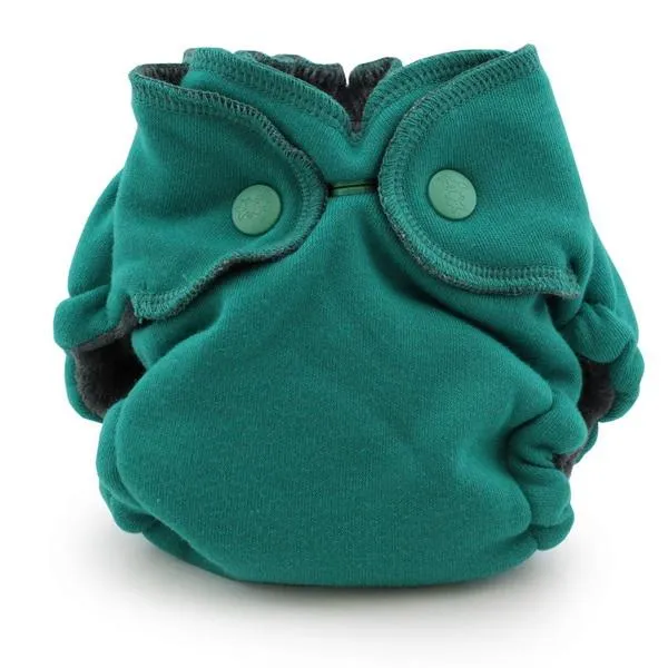 Rumparooz - Fitted newborn ecoposh obv Verde