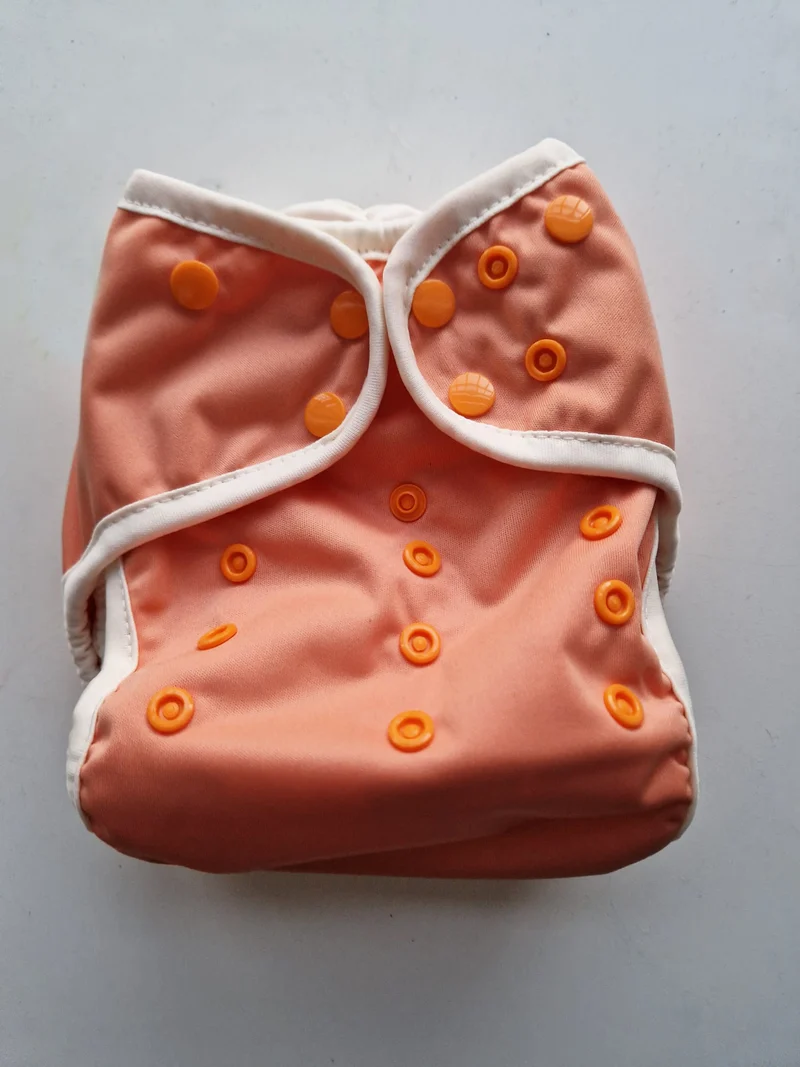 Lighthouse kids - cover pannolino con bottone ai2 7/25 kg e inserto in bamboo pesca