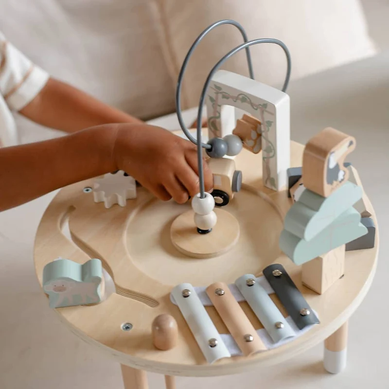 TAVOLINO MULTI ATTIVITA` IN LEGNO - TRYCO BABY