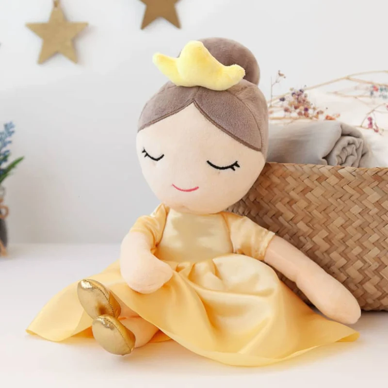 BAMBOLA DI STOFFA PER BAMBINA - PRINCIPESSA