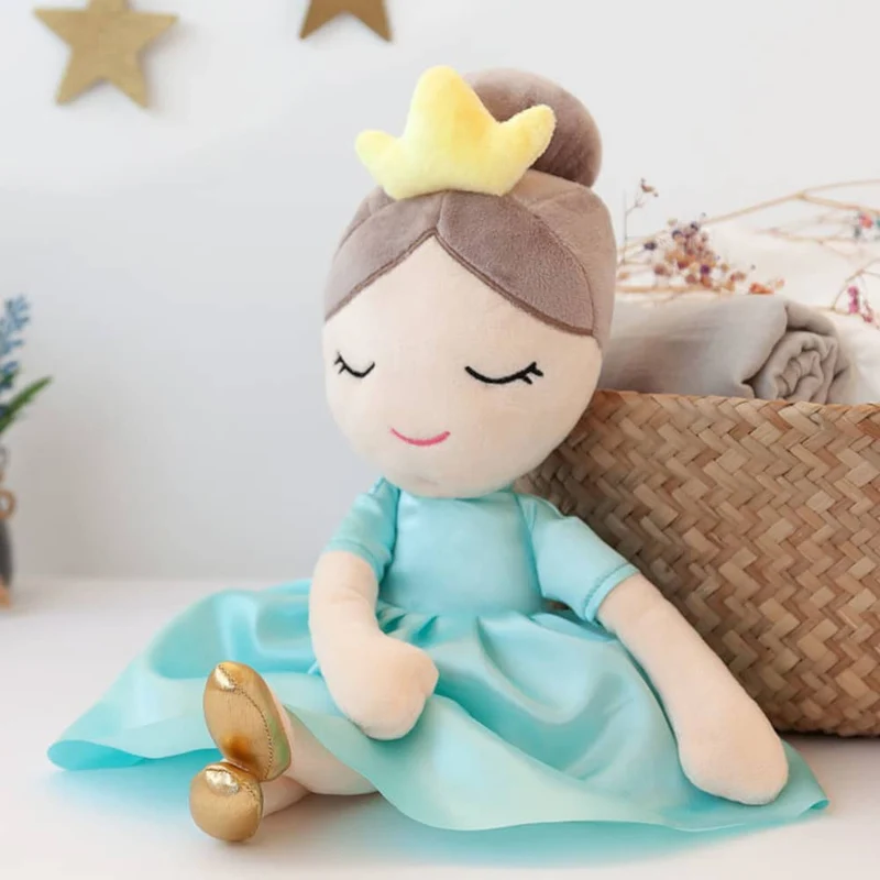 BAMBOLA DI STOFFA PER BAMBINA - PRINCIPESSA