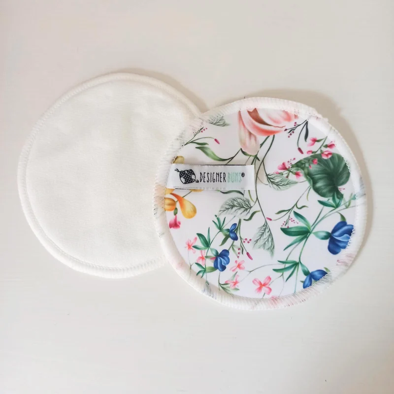 Designer Bums - Coppette assorbilatte lavabili Fiori