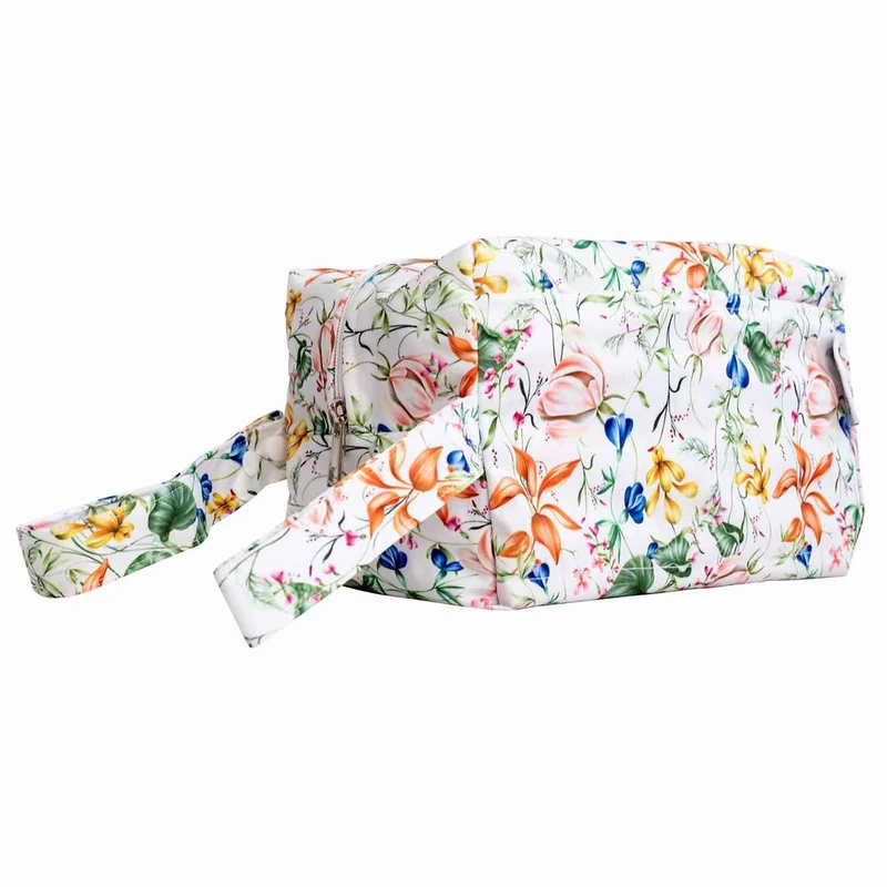Designer Bums - wetbag da viaggio con doppia zip wildflowers