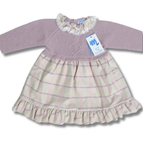 VESTITO NEONATA BAMBINA INVERALE - RETRO`