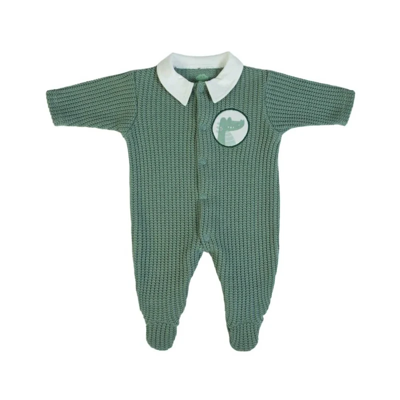 TUTINA NEONATO NASCITA CALDO COTONE SAFARI
