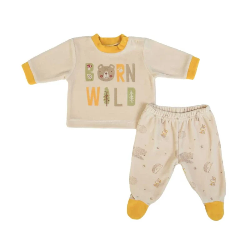 COMPLETO NEONATO NASCITA IN CINIGLIA - BORN WILD