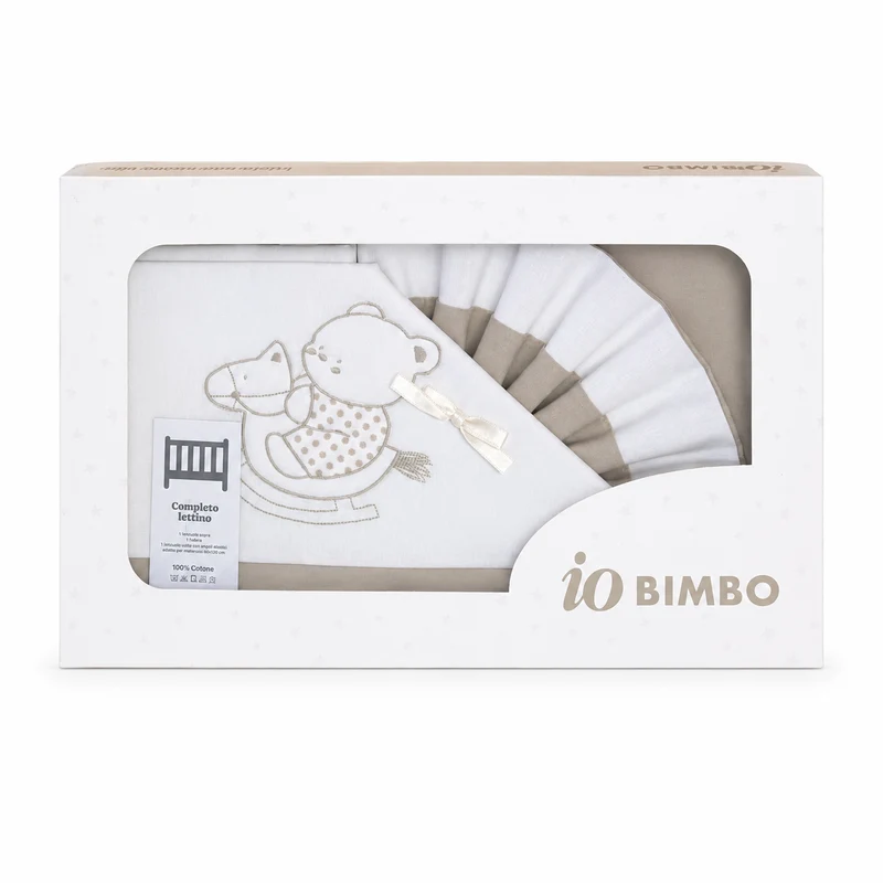 Io Bimbo Completo Lettino Ettore 3 pezzi