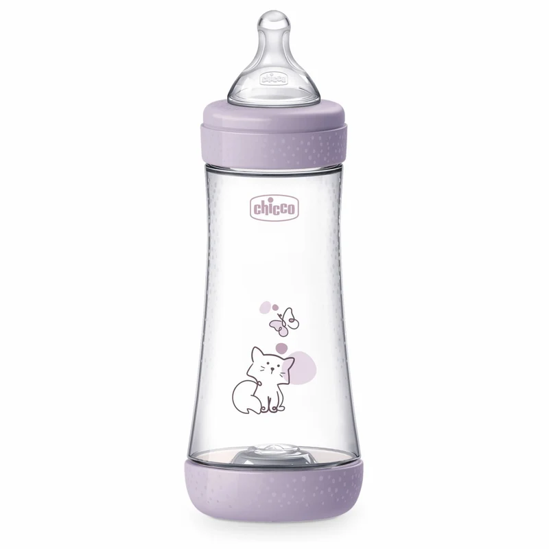 Chicco Biberon Anti-colica Perfect 5 +4 mesi Flusso Rapido 300 ml