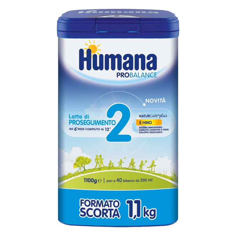 Humana Latte di Proseguimento 2 5HMO ProBalance in polvere 1100 g