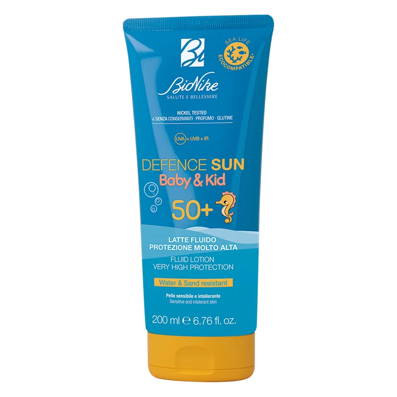 BioNike Latte Solare Fluido SPF 50+ Defence Sun Baby&Kid 200 ml