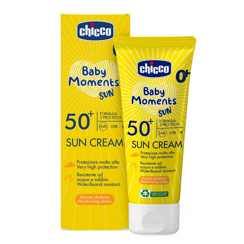 Chicco Crema Solare SPF 50+ Baby Moments Sun 75 ml