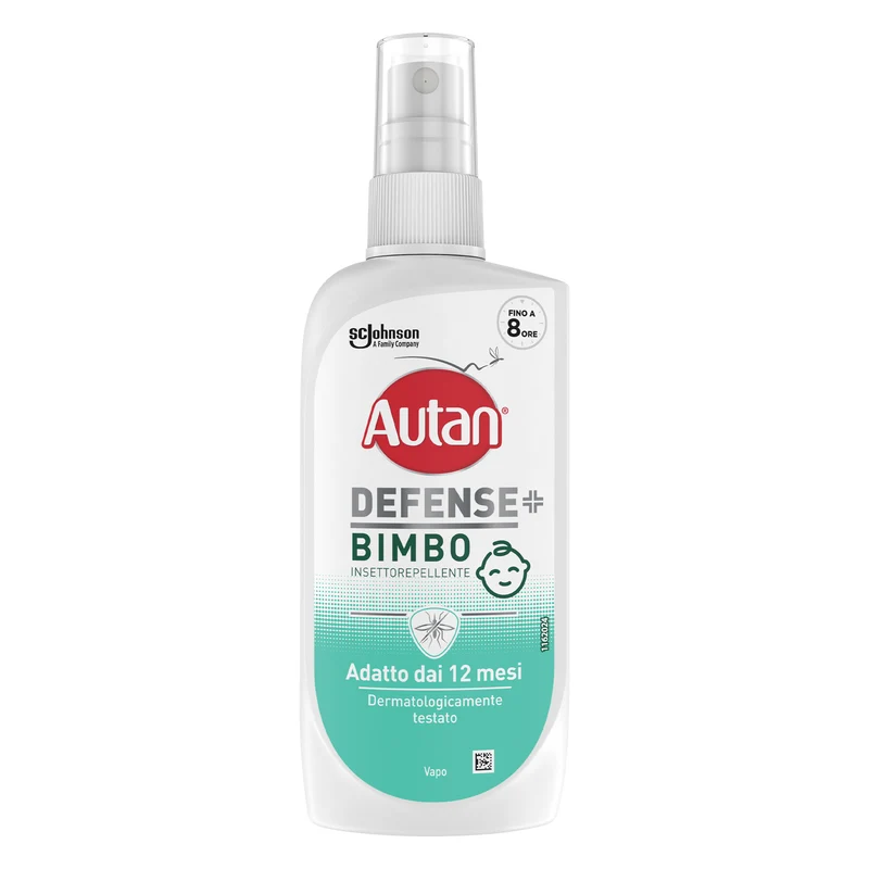 Autan Defense Spray Repellente Insetti Bimbo +12 mesi 100 ml