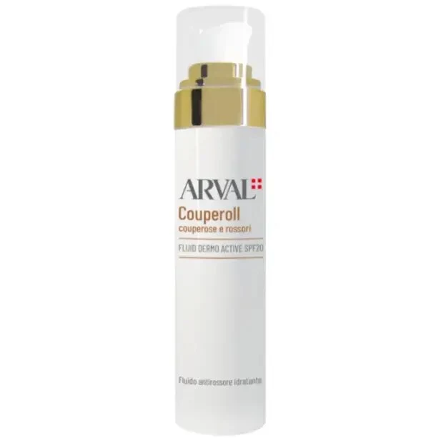 Arval Couperoll Fluid Dermo Active Spf 20 Fluido Anti Rossore Idratante 50ml