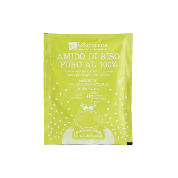 Amido di Riso – Polvere Lenitiva per Neonati e Pelli Sensibili