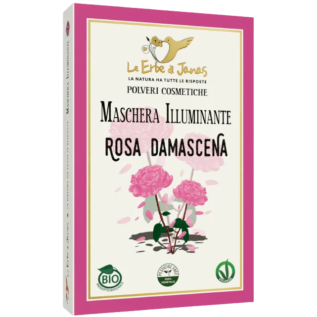 Maschera Viso Illuminante alla Rosa Damascena