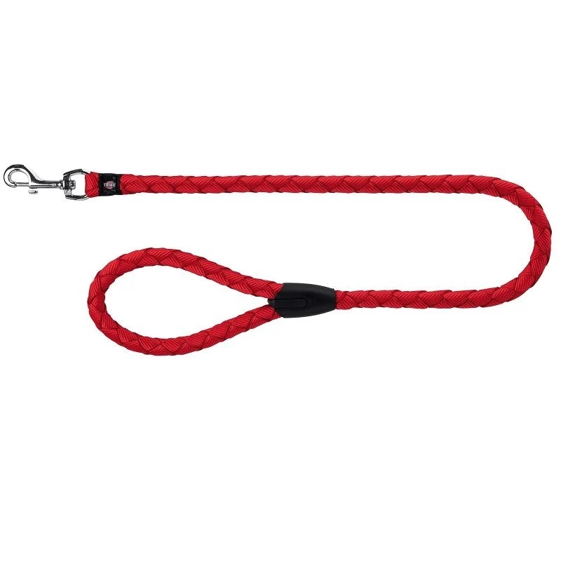 Trixie Guinzaglio Tubolare per cani L-XL 1000x18mm rosso