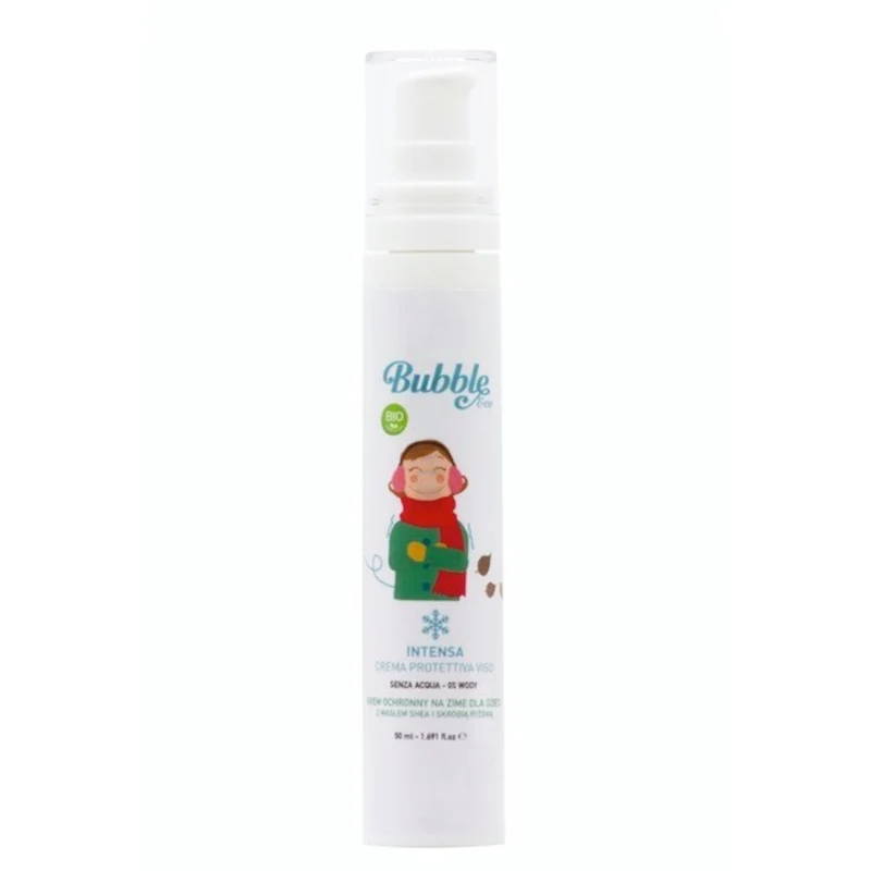CREMA PROTETTIVA VISO INTENSA CONTRO VENTO E FREDDO 50 ML - BUBBLE E CO