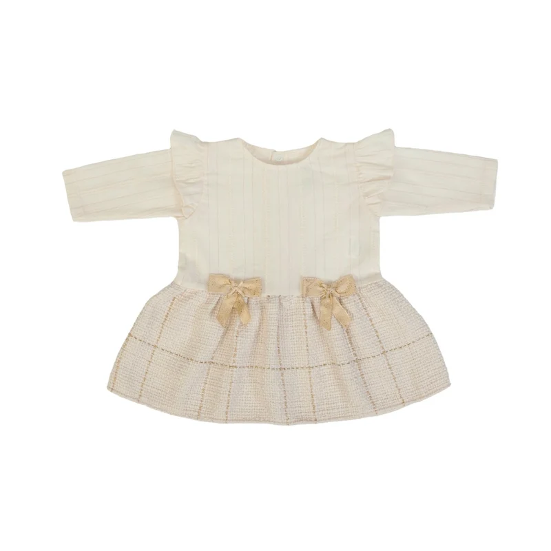 VESTITO NEONATA BAMBINA INVERALE - GOLDEN