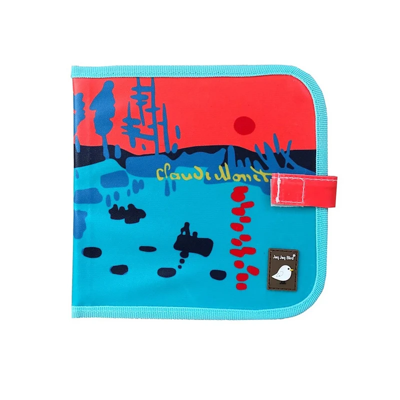 ALBUM DA COLORARE GRANDI ARTISTI - MONET - RIUTILIZZABILE PIU` 4 GESSETTI ZERO POLVERE BUTTERSTIX