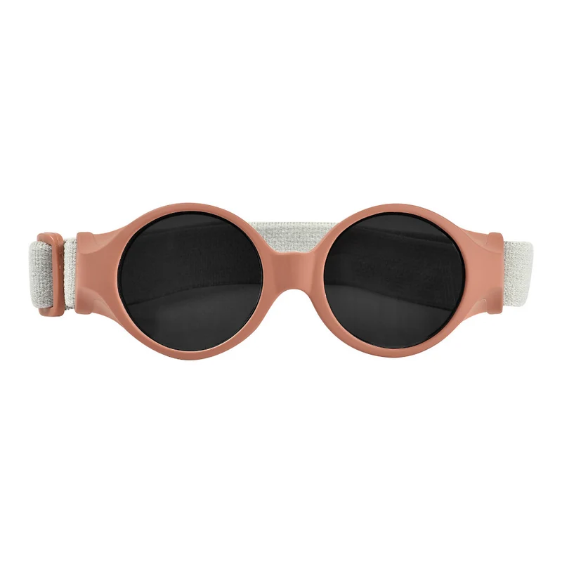 OCCHIALI DA SOLE NEONATO 0-9 MESI CON CINTURINO REGOLABILE - GLEE - TERRACOTTA- BEABA