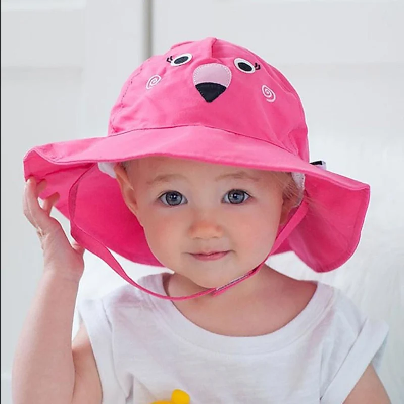 CAPPELLINO ESTIVO UPF 50 - ZOOCCHINI - FENICOTTERO